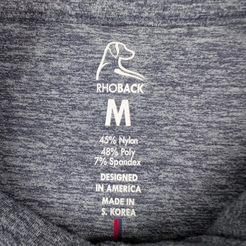Rhoback‎ Tempo Performance Hoodie Women's Medium Blue Stretch - Picture 4 of 9